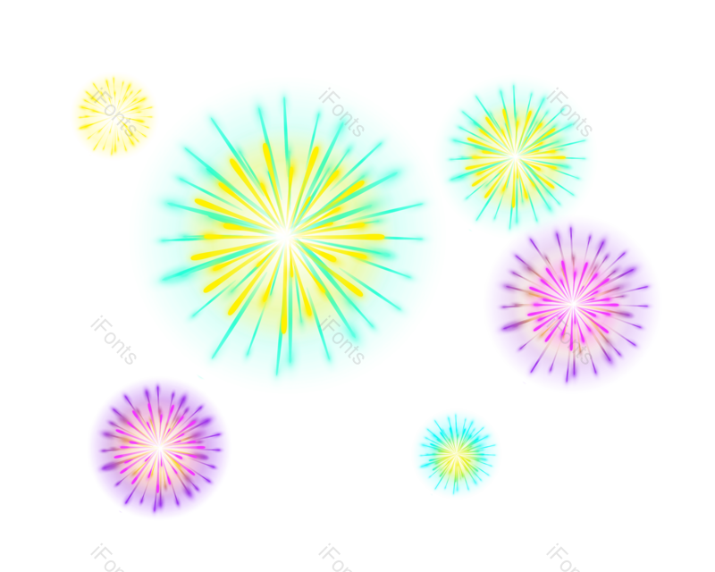 庆典图片,烟花元素,PNG,免抠素材
